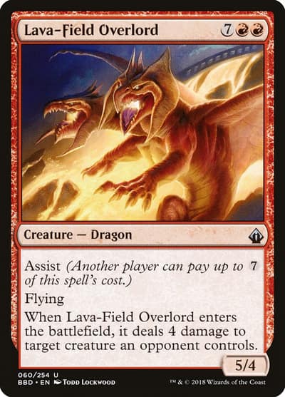 Lava-Field Overlord 60 Battlebond Magic card