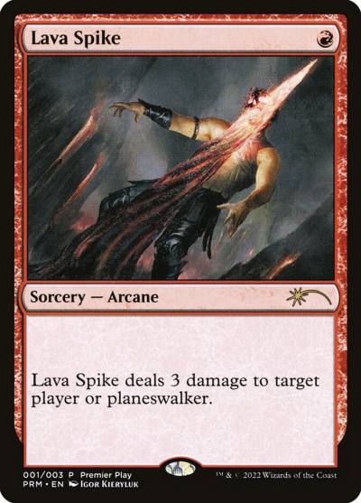 Lava Spike PPRO-44562 Pro Tour Promos Magic card