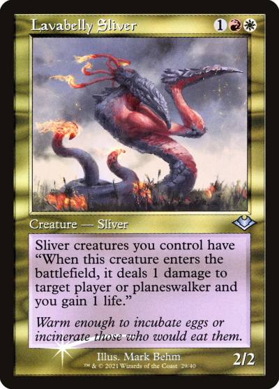 Lavabelly Sliver H1R-29 Modern Horizons 1 Timeshifts Magic card
