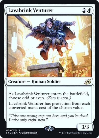Lavabrink Venturer PIKO-19S Ikoria: Lair of Behemoths Promos Magic card
