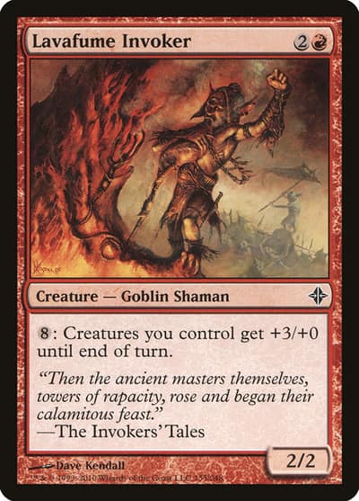 Lavafume Invoker 155 Rise of the Eldrazi Magic card