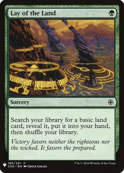 Lay of the Land PLST-CN2-185 The List Magic card