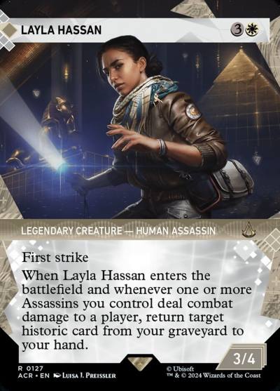 Layla Hassan ACR-127 Assassin's Creed Magic card