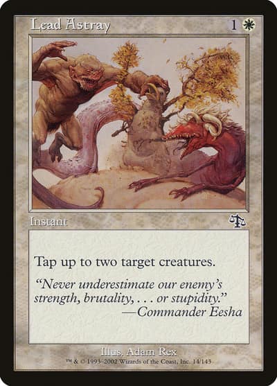 Lead Astray JUD-14 Judgment Magic card