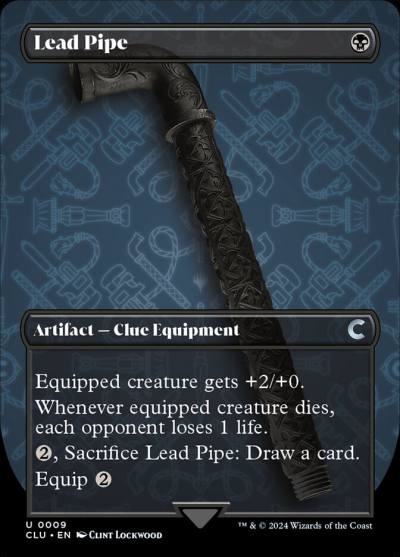 Lead Pipe CLU-9 Ravnica: Clue Edition Magic card