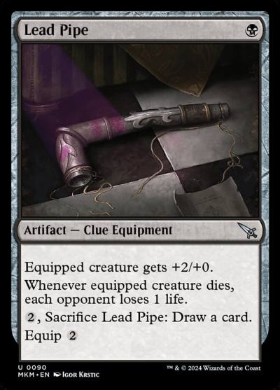 Lead Pipe MKM-90 Murders at Karlov Manor Magic card
