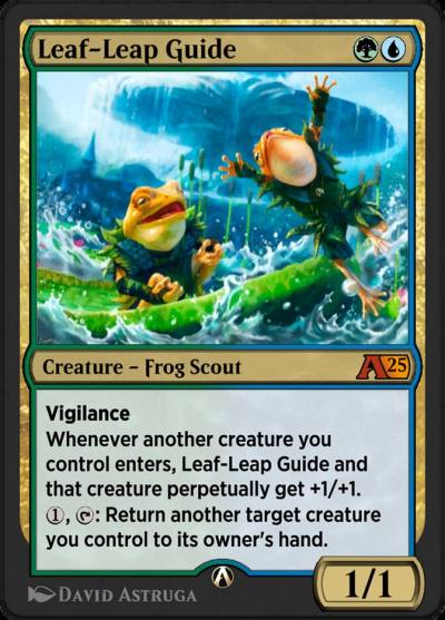 Leaf-Leap Guide YBLB-26 Alchemy: Bloomburrow Magic card