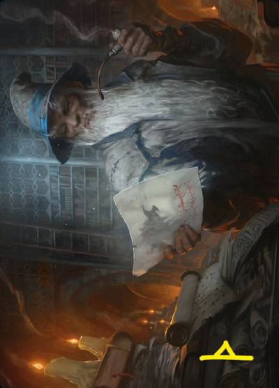 Learn from the Past // Learn from the Past ALTR-70 Tales of Middle-earth Art Series Magic card
