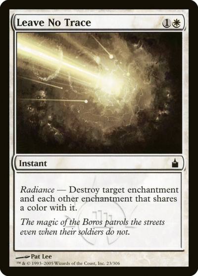 Leave No Trace RAV-23 Ravnica: City of Guilds Magic card