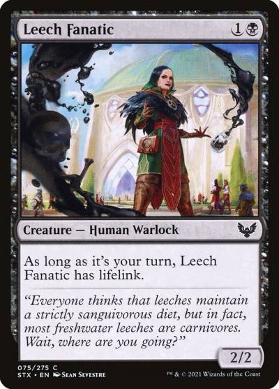Leech Fanatic STX-75 Strixhaven: School of Mages Magic card
