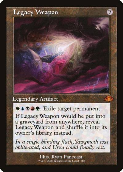 Legacy Weapon DMR-383 Dominaria Remastered Magic card