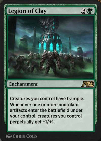 Legion of Clay YBRO-14 Alchemy: The Brothers' War Magic card