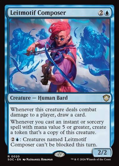 Leitmotif Composer SOC-20 Secrets of Strixhaven Commander Magic card