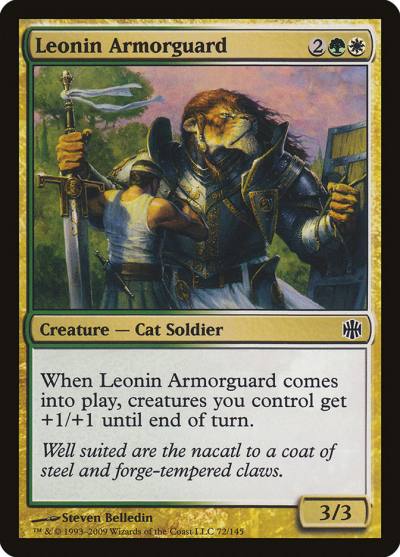 Leonin Armorguard ARB-72 Alara Reborn Magic card