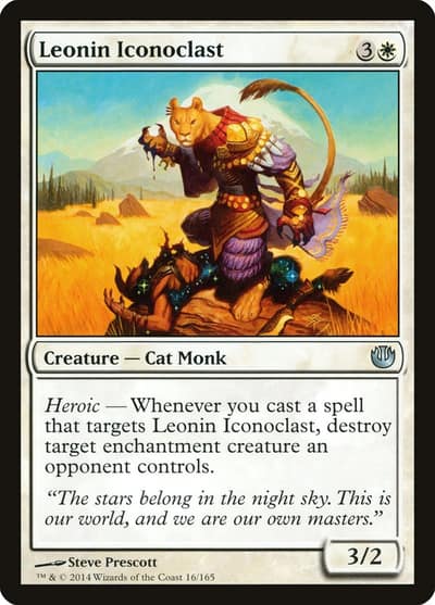 Leonin Iconoclast 16 Journey into Nyx Magic card