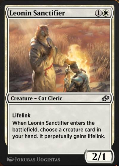 Leonin Sanctifier 4 Jumpstart: Historic Horizons Magic card