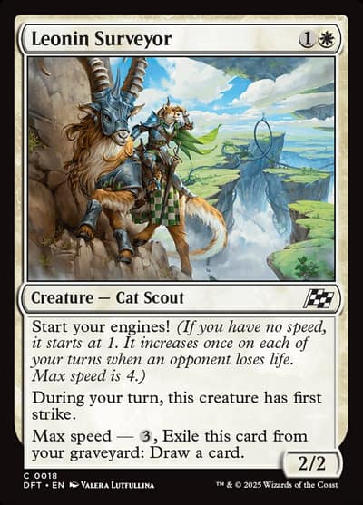 Leonin Surveyor 18 Aetherdrift Magic card