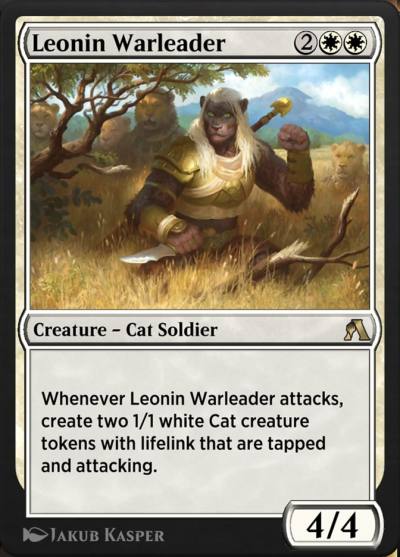 Leonin Warleader ANB-13 Arena Beginner Set Magic card