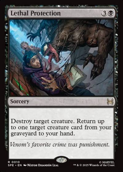 Lethal Protection SPE-10 Marvel's Spider-Man Eternal Magic card