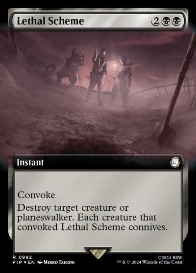 Lethal Scheme PIP-992 Fallout Magic card