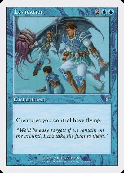 Levitation 7ED-82 Seventh Edition Magic card