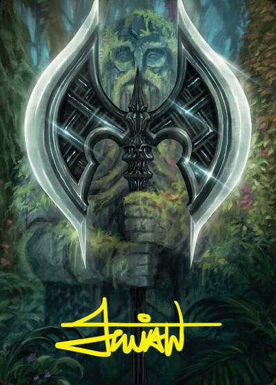 Leyline Axe // Leyline Axe AFDN-49 Foundations Art Series Magic card
