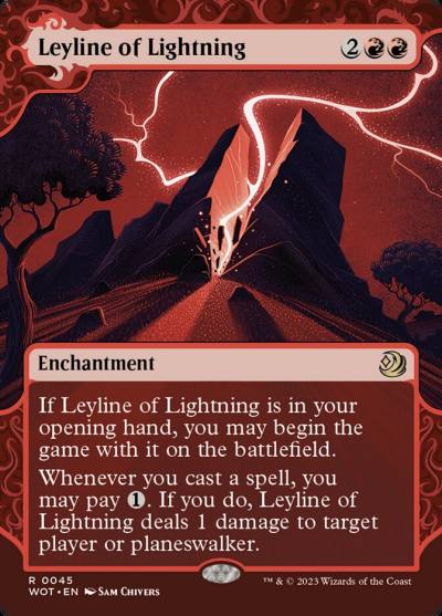 Leyline of Lightning WOT-45 Wilds of Eldraine: Enchanting Tales Magic card