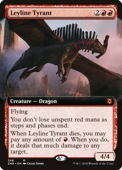 Leyline Tyrant ZNR-348 Zendikar Rising Magic card