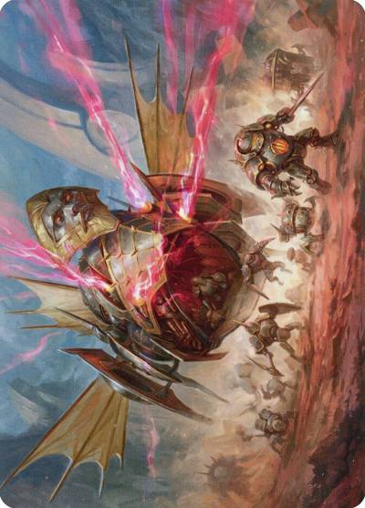 Liberator, Urza's Battlethopter // Liberator, Urza's Battlethopter ABRO-44 The Brothers' War Art Series Magic card