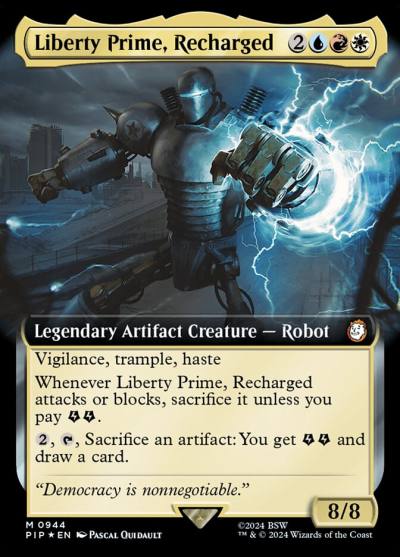 Liberty Prime, Recharged PIP-944 Fallout Magic card
