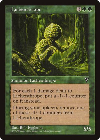 Lichenthrope VIS-112 Visions Magic card