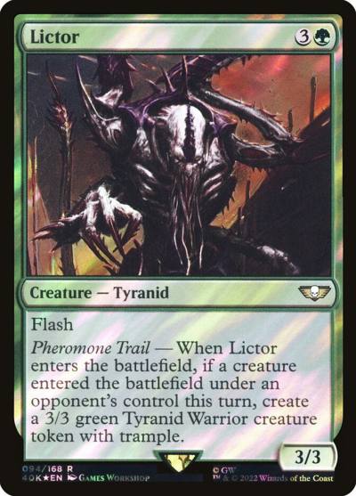 Lictor 40K-94STAR Warhammer 40,000 Commander Magic card
