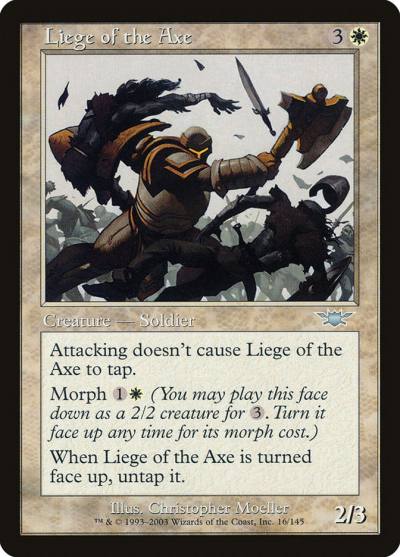 Liege of the Axe 16 Legions Magic card