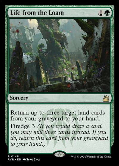 Life from the Loam RVR-148 Ravnica Remastered Magic card