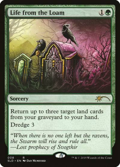 Life from the Loam SLD-8 Secret Lair Drop Magic card