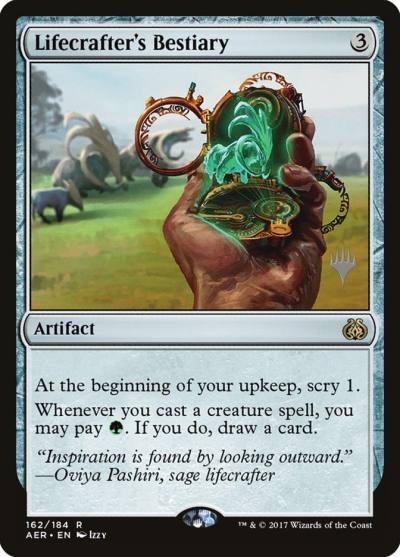 Lifecrafter's Bestiary PAER-162P Aether Revolt Promos Magic card