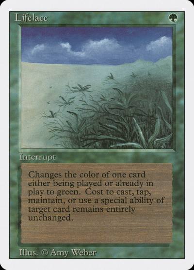 Lifelace 3ED-208 Revised Edition Magic card