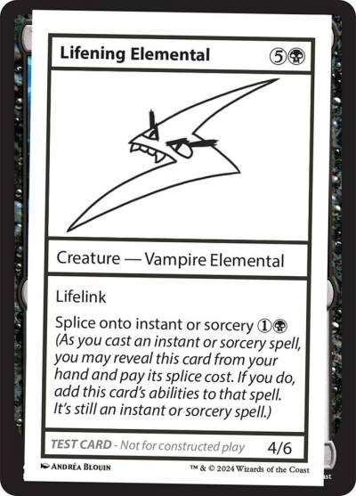 Lifening Elemental MB2-547 Mystery Booster 2 Magic card