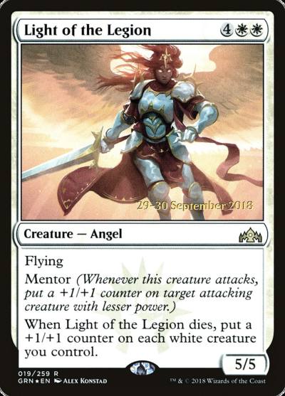 Light of the Legion PGRN-19S Guilds of Ravnica Promos Magic card