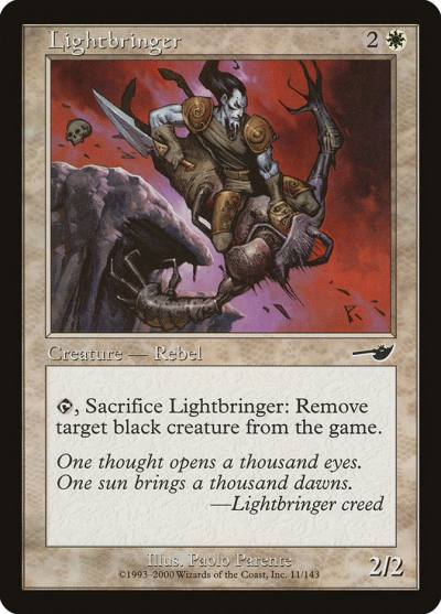 Lightbringer 11 Nemesis Magic card