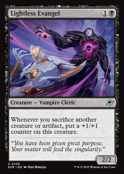Lightless Evangel EOE-109 Edge of Eternities Magic card