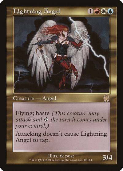 Lightning Angel APC-108 Apocalypse Magic card