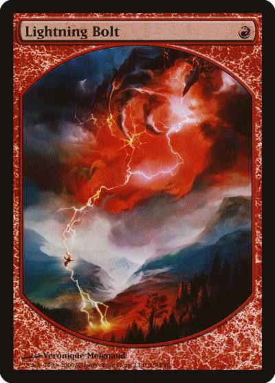 Lightning Bolt P10-1 Magic Player Rewards 2010 Magic card