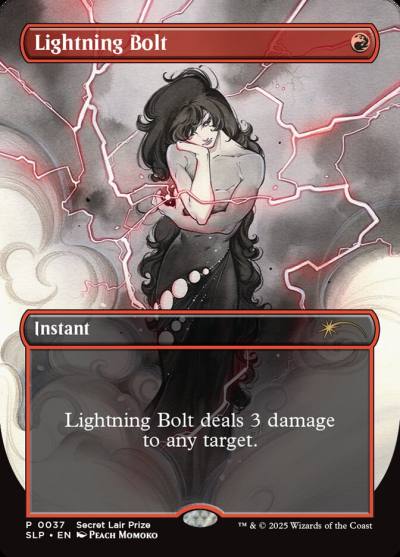 Lightning Bolt SLP-37 Secret Lair Showdown Magic card