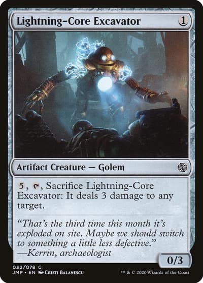 Lightning-Core Excavator 32 Jumpstart Magic card