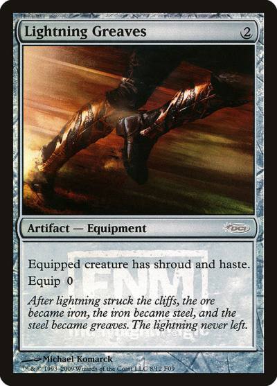 Lightning Greaves F09-8 Friday Night Magic 2009 Magic card