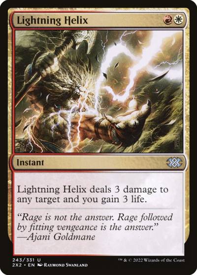 Lightning Helix 2X2-243 Double Masters 2022 Magic card