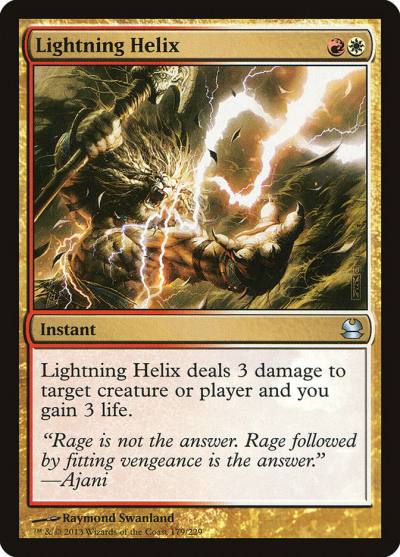 Lightning Helix MMA-179 Modern Masters Magic card