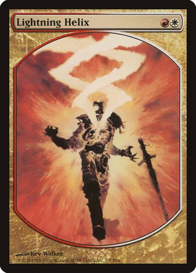 Lightning Helix P06-7 Magic Player Rewards 2006 Magic card