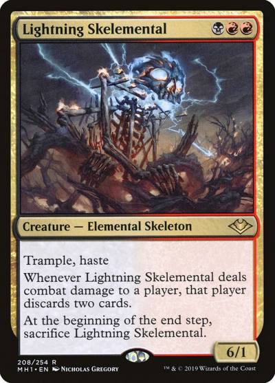 Lightning Skelemental MH1-208 Modern Horizons Magic card